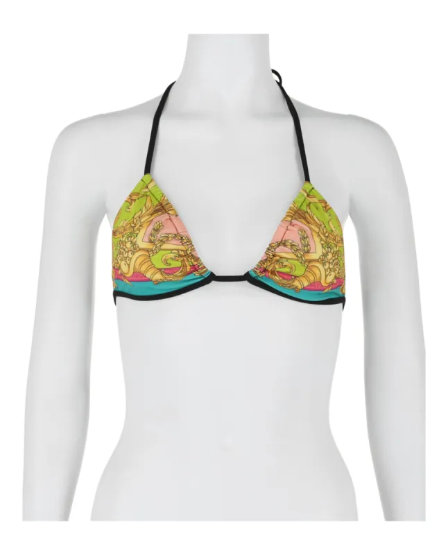 Versace Barocco Goddess Print Bikini made by Ruumur