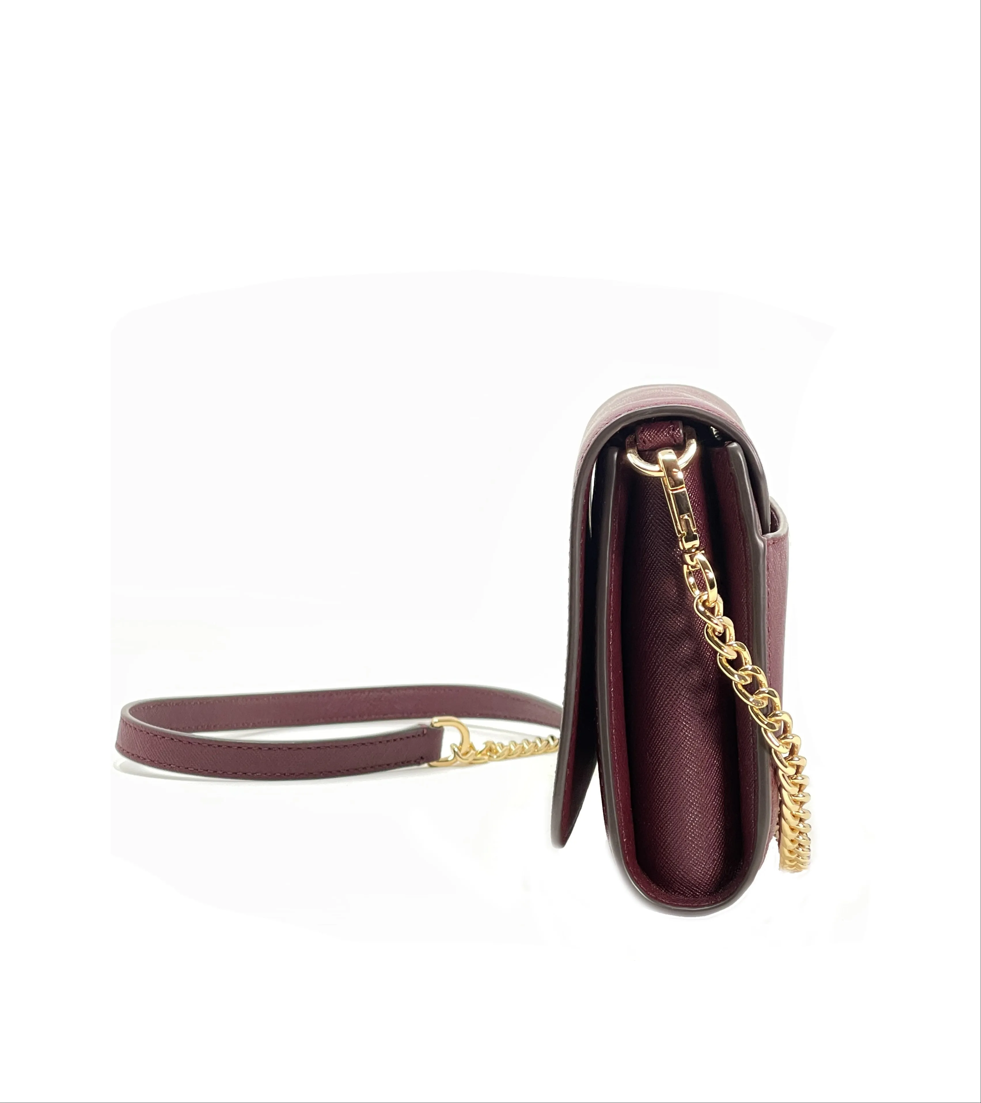 Tory Burch Claret Emerson Chain Wallet sold by Ruumur product image thumbnail 3