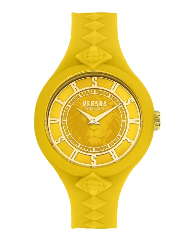 Versus Versace - Fire Island Studs Silicone Watch made by Ruumur