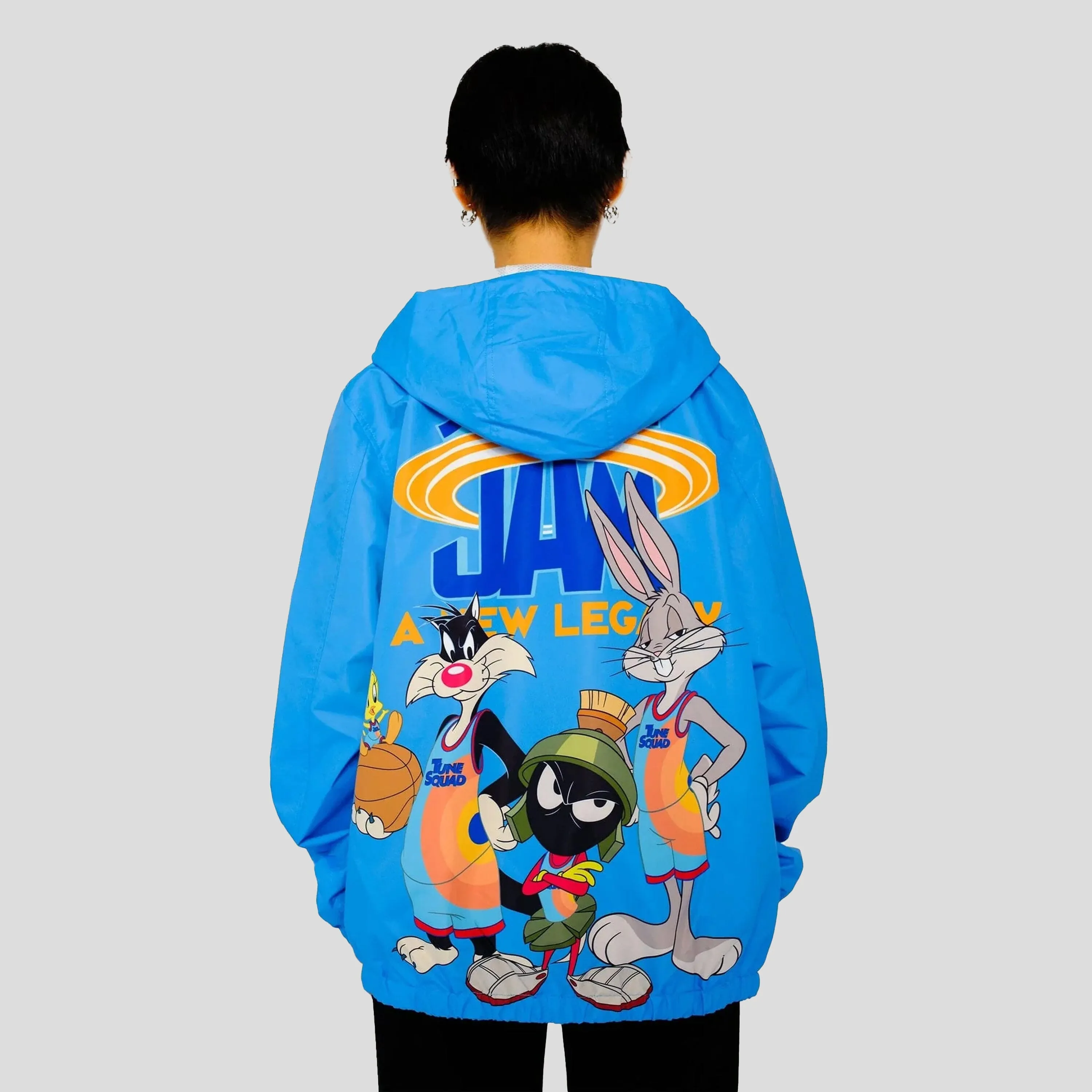 Members Only Women's Space Jam New Legacy Team Oversized Jacket sold by Ruumur product image thumbnail 5