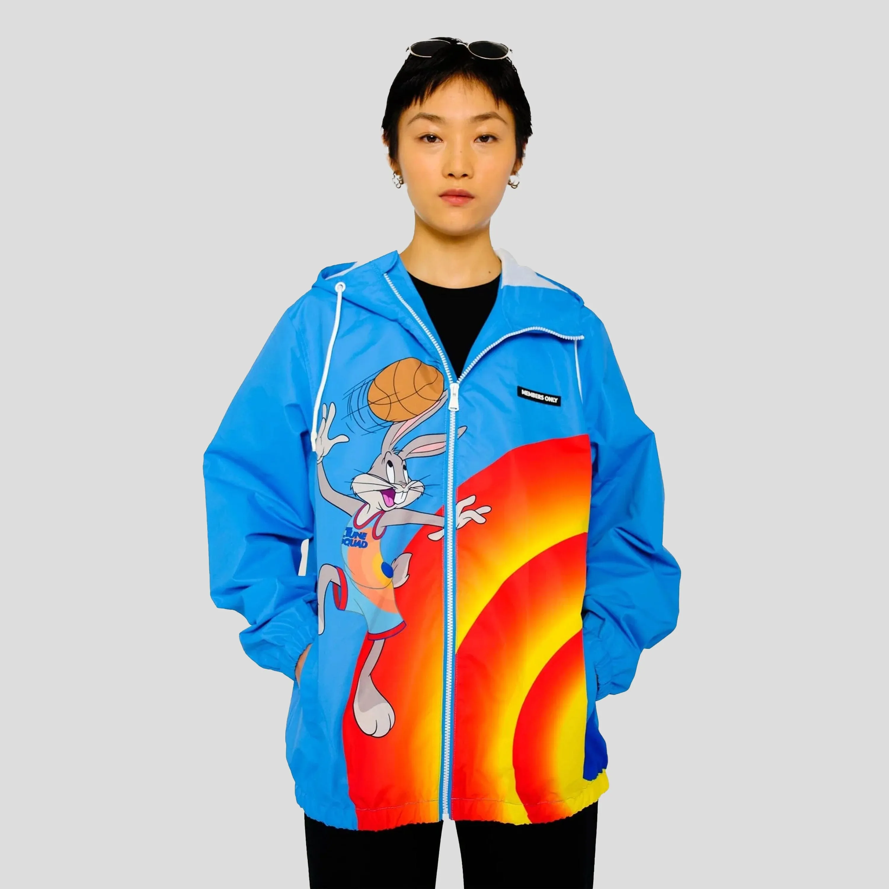 Members Only Women's Space Jam New Legacy Team Oversized Jacket sold by Ruumur product image thumbnail 2