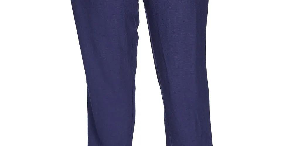 1.STATE Women's Trendy Plus Flat Front Drawstring Ankle Pants Blue sold by Ruumur product image thumbnail 3