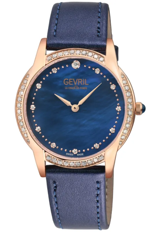 Gevril Women's Airolo 36mm Quartz Watch 13253 made by Ruumur