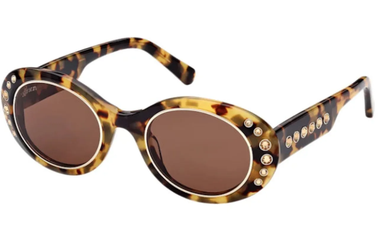 Swarovski Women's Millenia 48mm Yellow Sunglasses 5625304 sold by Ruumur