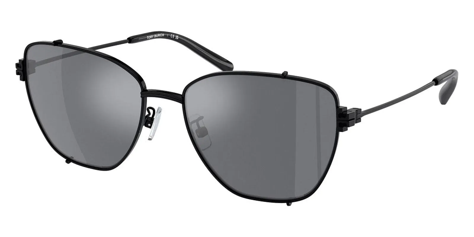 Tory Burch Women's 55mm Shiny Black Sunglasses TY6105-32826V-55 sold by Ruumur