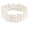 Splendid Pearls Beautiful Knitted Triple Row Pearl Bracelet sold by Ruumur