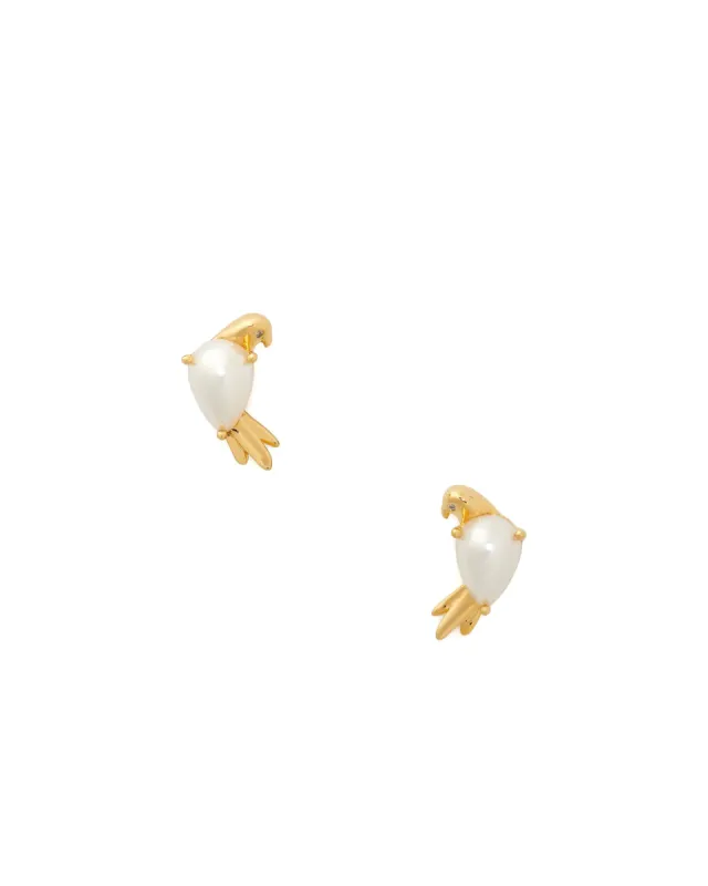 Kate Spade Spring Scene Bird Studs sold by Ruumur