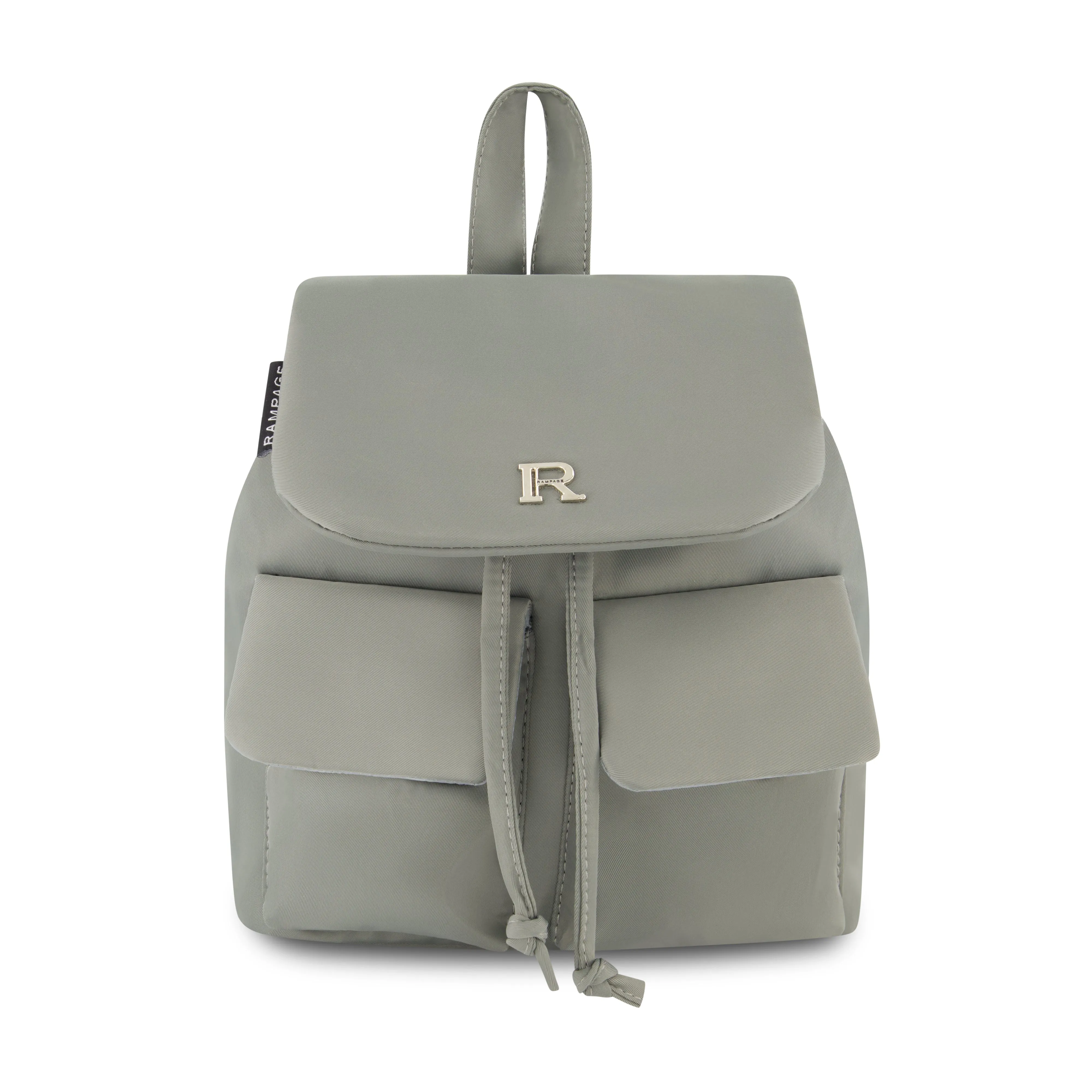 Rampage Women's Sporty Mini Drawstring Flap Backpack, School Bag, Swim Bag, Gym Bag or Casual Daily Bag - Mini Flap Backpack sold by Ruumur product image thumbnail 5