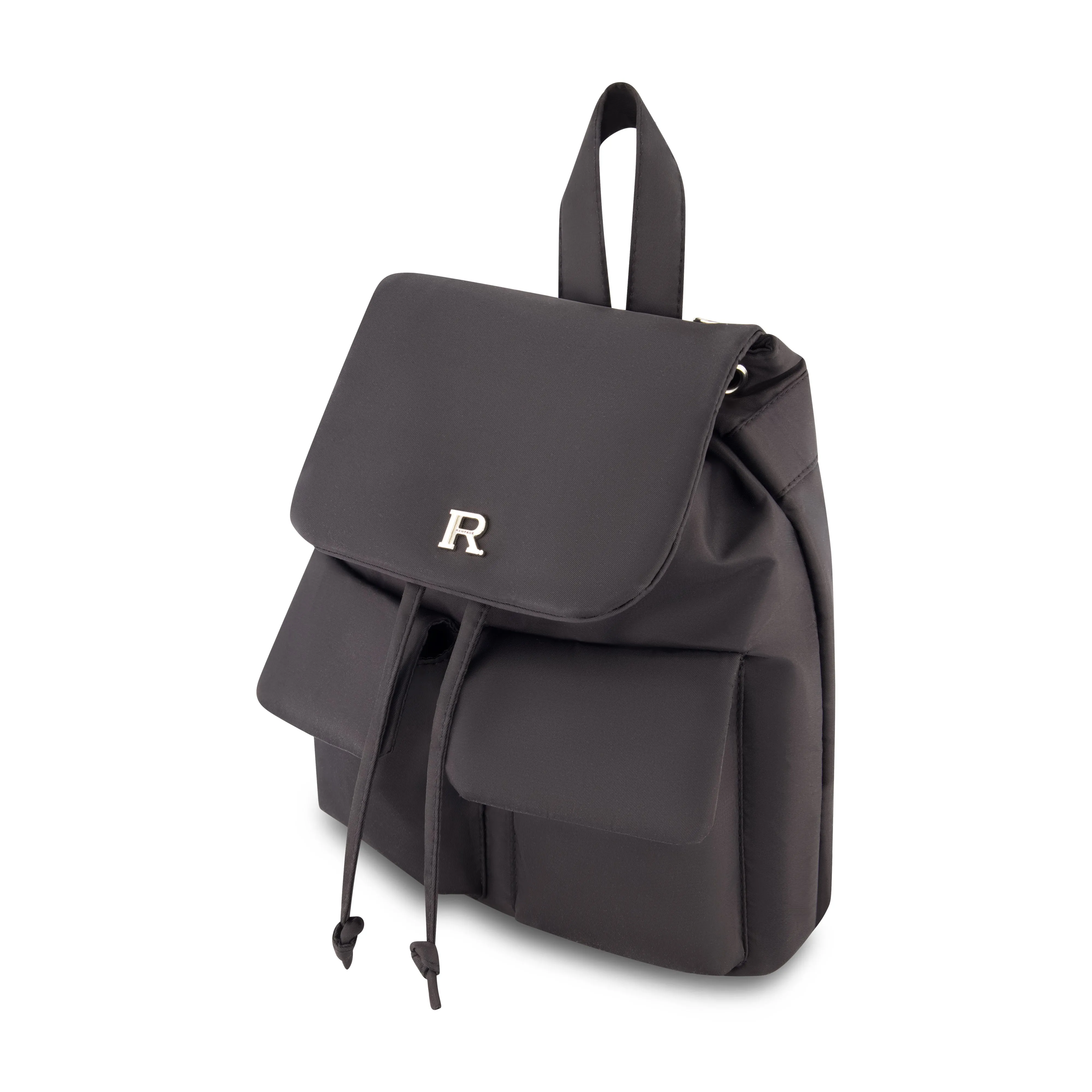Rampage Women's Sporty Mini Drawstring Flap Backpack, School Bag, Swim Bag, Gym Bag or Casual Daily Bag - Mini Flap Backpack sold by Ruumur product image thumbnail 3