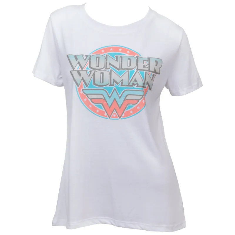 Wonder Woman Classic Circle Logo Women's T-Shirt sold by Ruumur