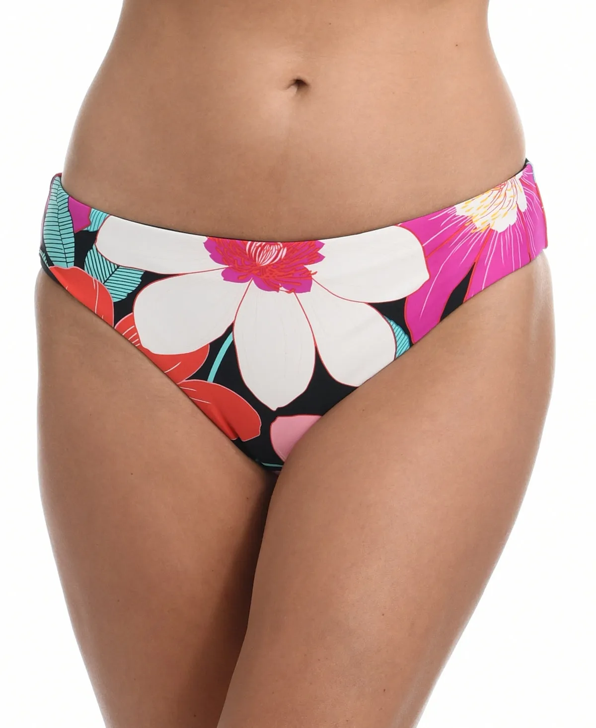 La Blanca Women's Reversible Hipster Bikini Bottoms Swimsuit Pink sold by Ruumur product image thumbnail 5