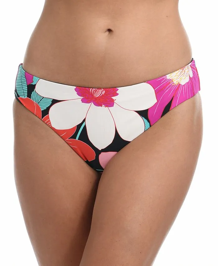 La Blanca Women's Reversible Hipster Bikini Bottoms Swimsuit Pink sold by Ruumur