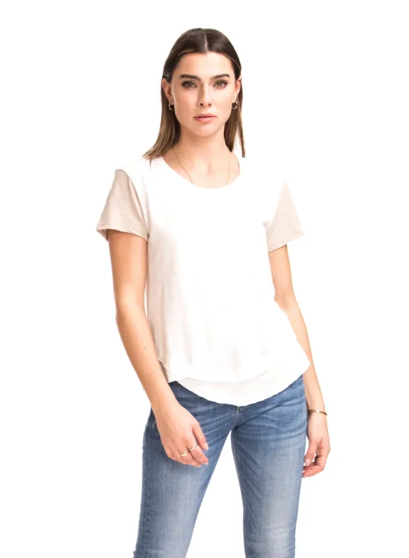 AVA - Mock Layer T-Shirt sold by Ruumur