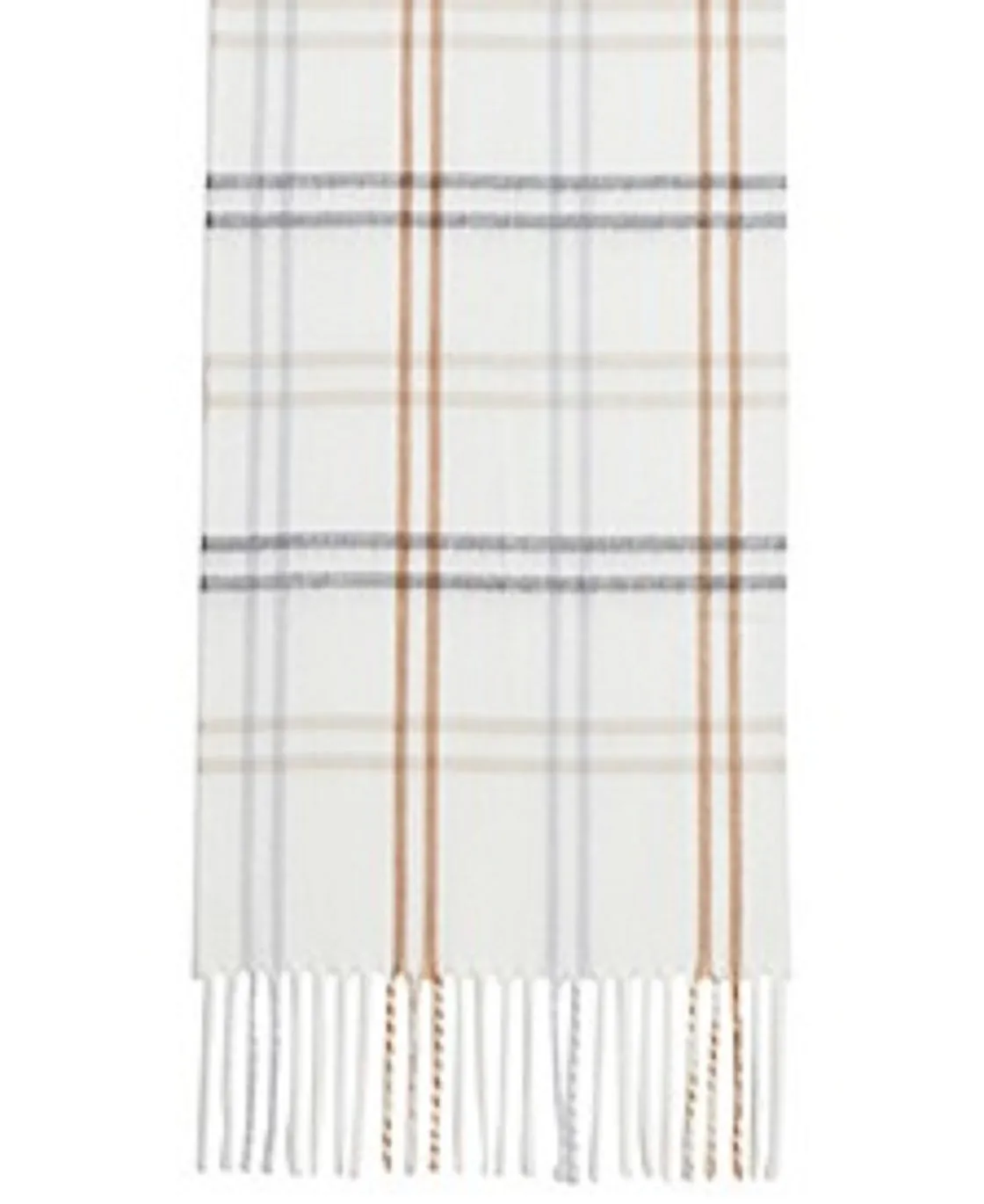 Steve Madden Women's Mid Weight Cozy Plaid Muffler Scarf White Size Regular sold by Ruumur