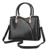 Women Handbags Chic Tote Bags for Ladies Medium-sized Leather Satchel Crossbody Bag with Stylish Stitching Detachable Strap sold by Ruumur