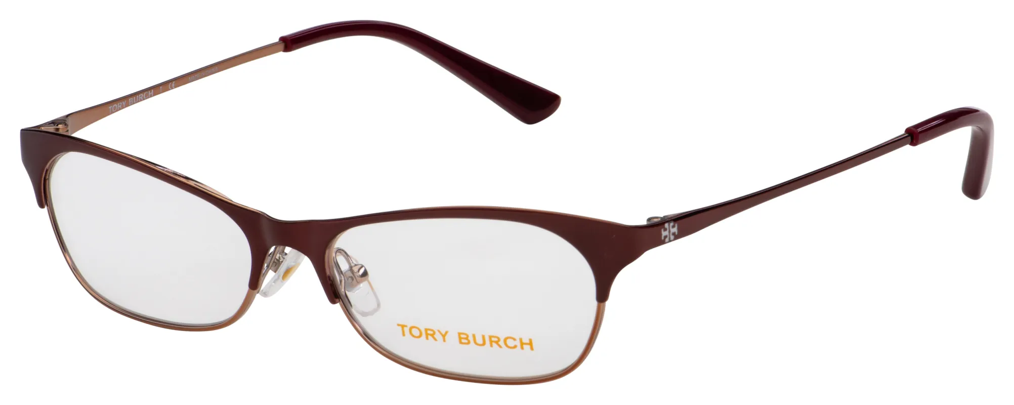 Tory Burch Women's 50mm Rose Gold/Shiny Bordeaux Opticals TY1065-3283-50 sold by Ruumur