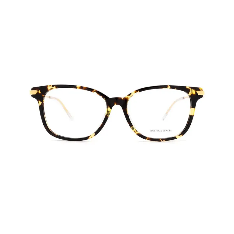 Bottega Veneta Womens Havana Gold Eyeglasses BV_1074OA_002_53mm sold by Ruumur