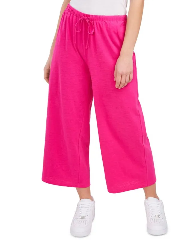 Riley & Rae Women's Stretch Wide Leg Pants Pink Size Large sold by Ruumur