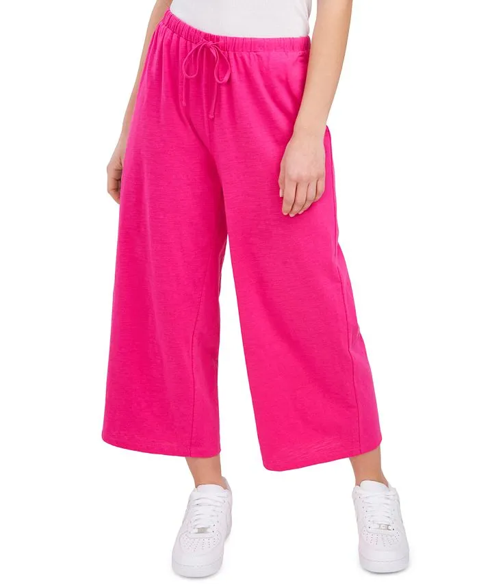 Riley & Rae Women's Stretch Wide Leg Pants Pink Size Large sold by Ruumur