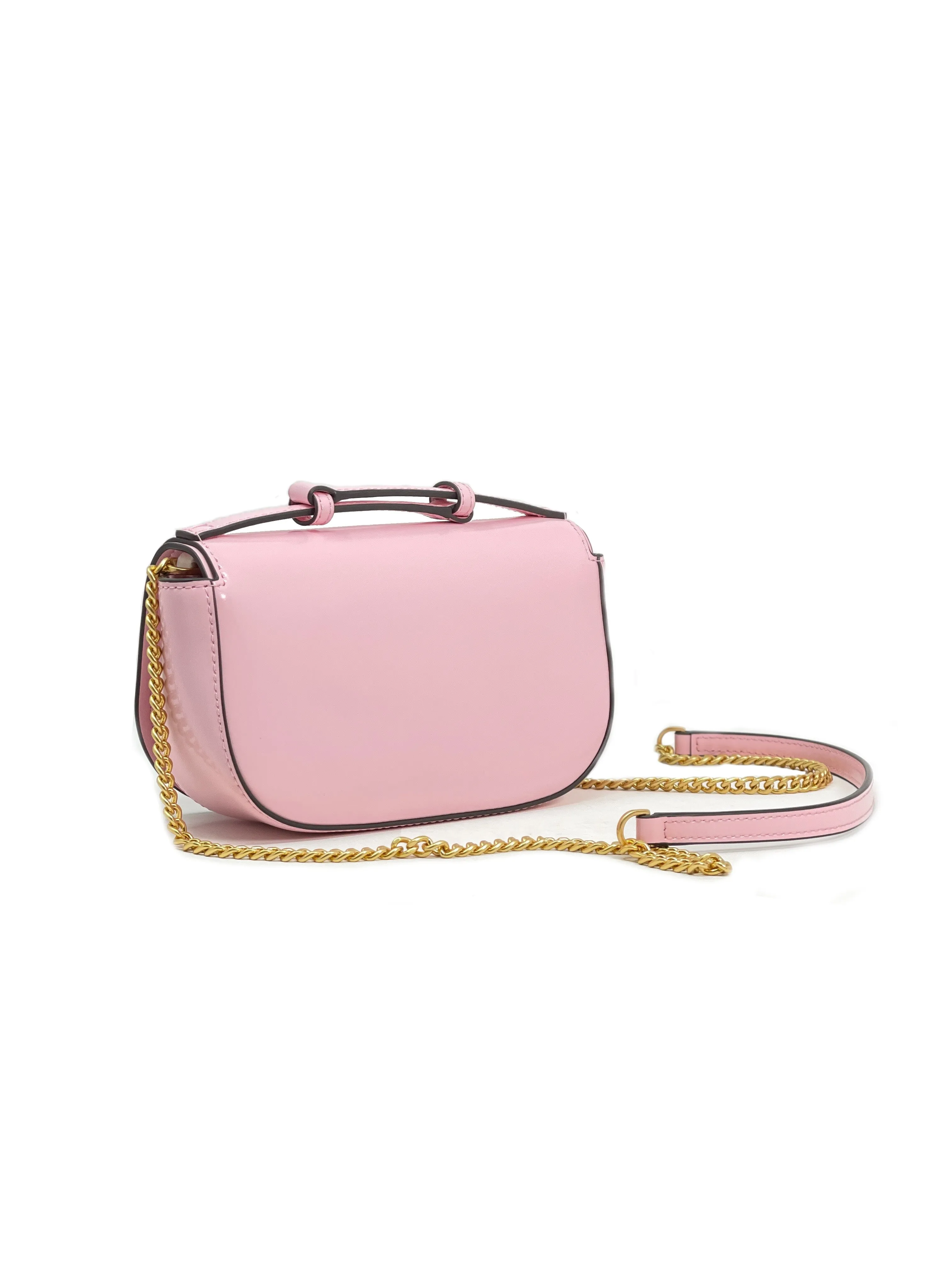 Tory Burch Pink Plie Emerson Patent Top Handle Crossbody sold by Ruumur product image thumbnail 2