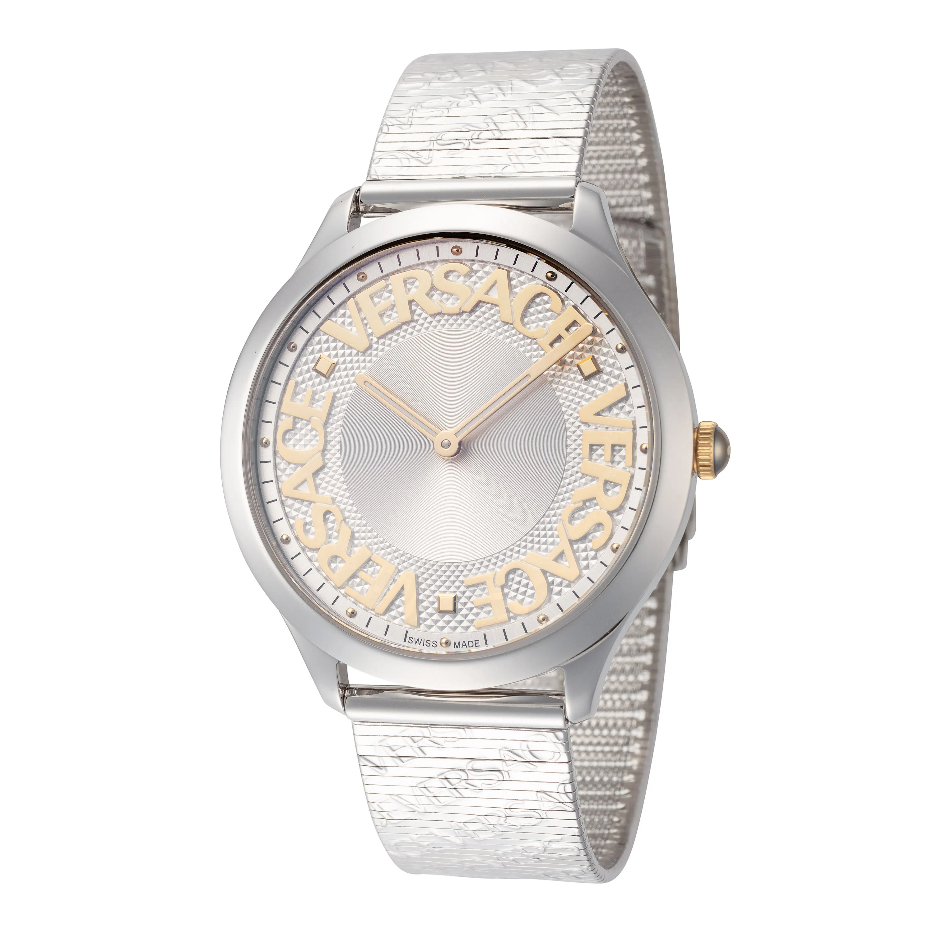 Versace Women's VE2O00422 Logo Halo 38mm Quartz Watch sold by Ruumur