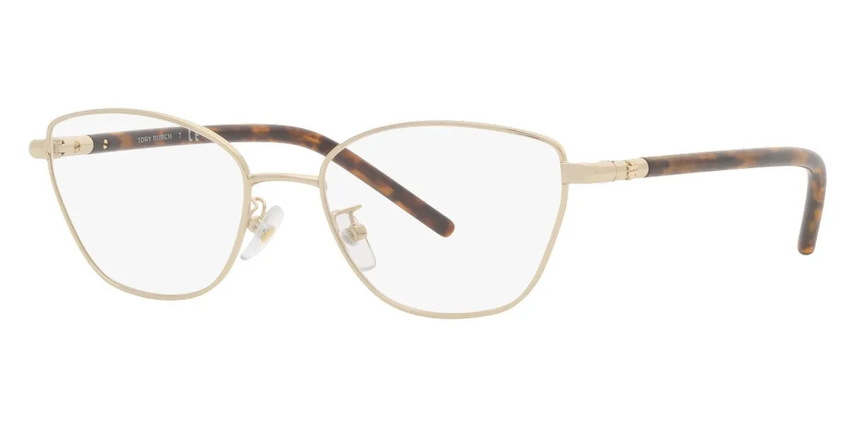 Tory Burch Women's 50mm Shiny Light Gold Opticals TY1074-3314-50 sold by Ruumur