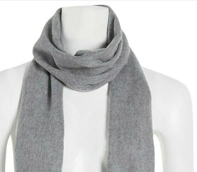Steve Madden Women's Mid Weight Solid Muffler Scarf Grey Size Regular sold by Ruumur product image thumbnail 2