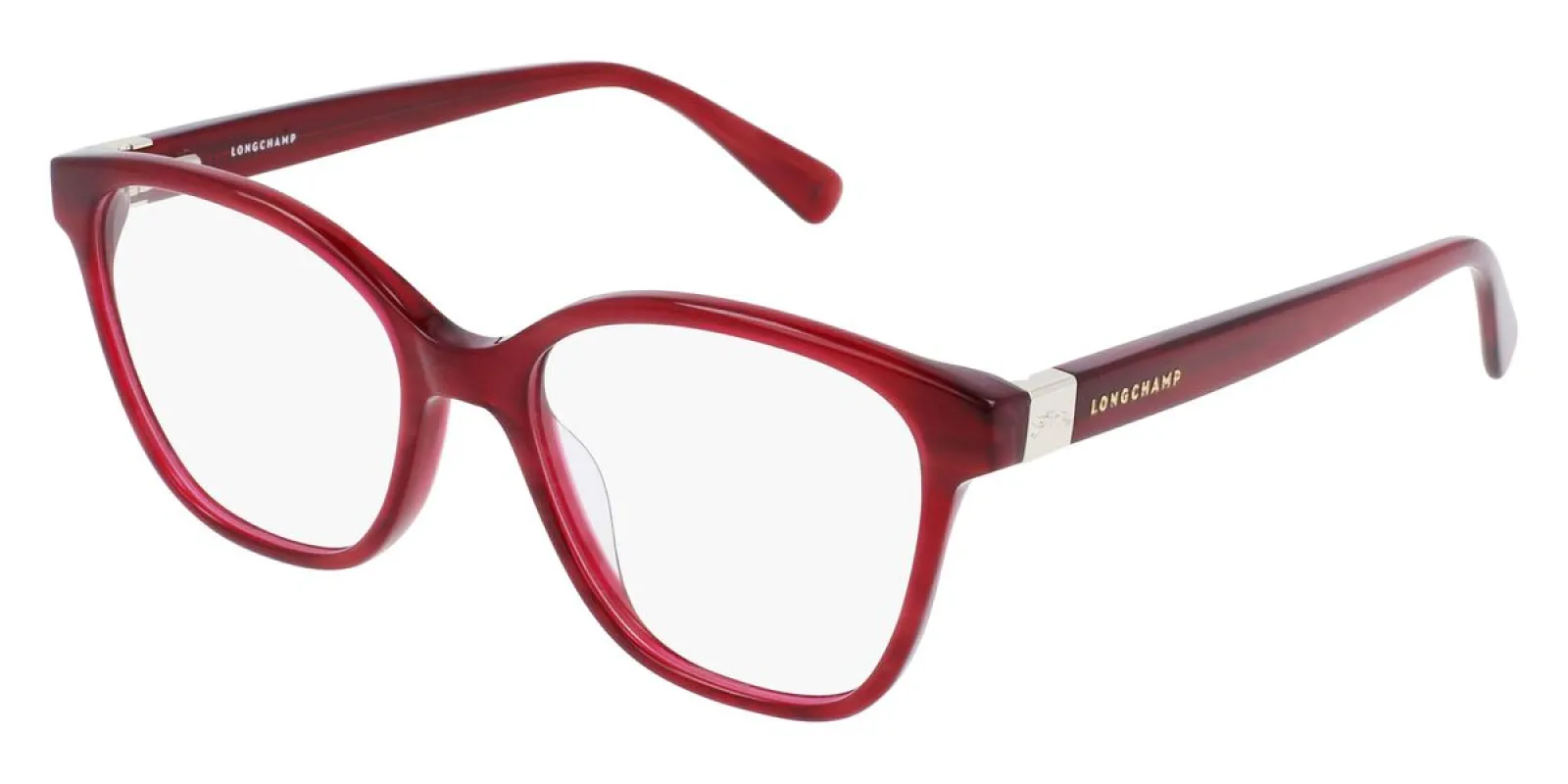 Longchamp Women's 51mm Striped Red Opticals LO2677-519 sold by Ruumur