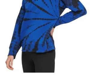 DKNY Women's Sport Tie-Dyed Logo Top Green Size Small sold by Ruumur product image thumbnail 3