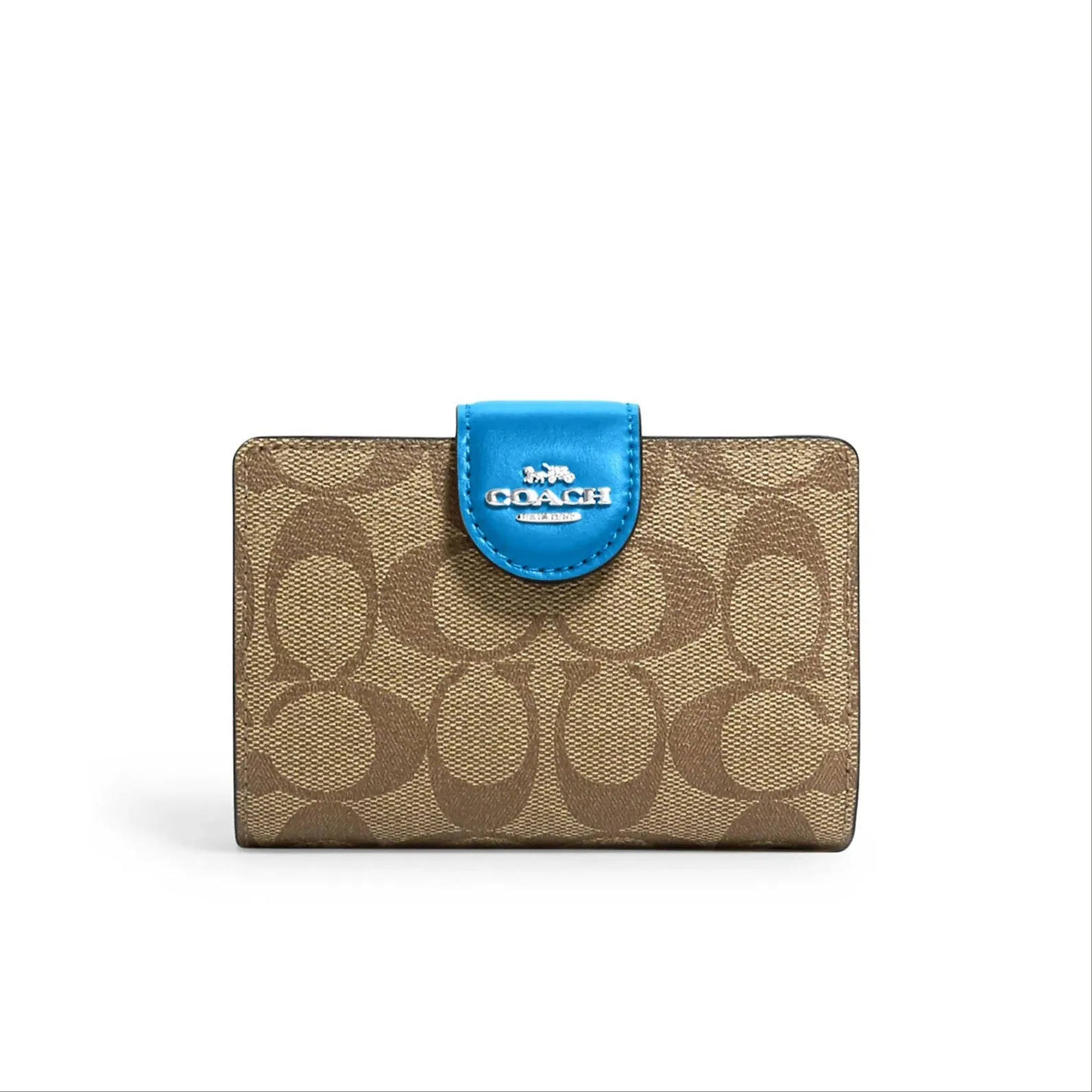Coach Medium Corner Zip Wallet In Signature Canvas sold by Ruumur