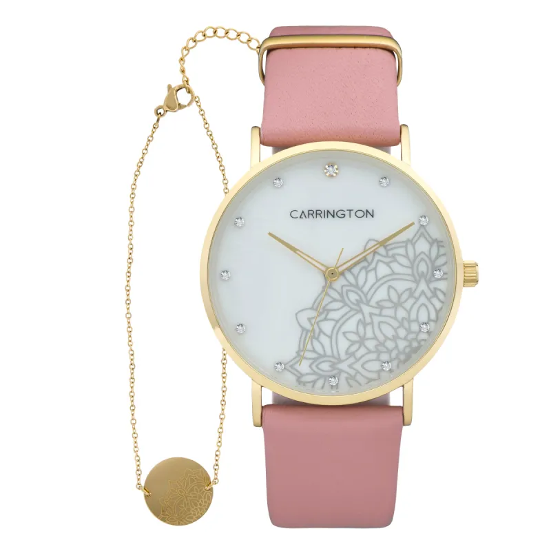 Carrington Women's CT-2008-04 Luella 38mm Quartz Watch made by Ruumur