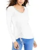 Thalia Sodi Women's Cinch-Front Rhinestone Top White Size Small sold by Ruumur