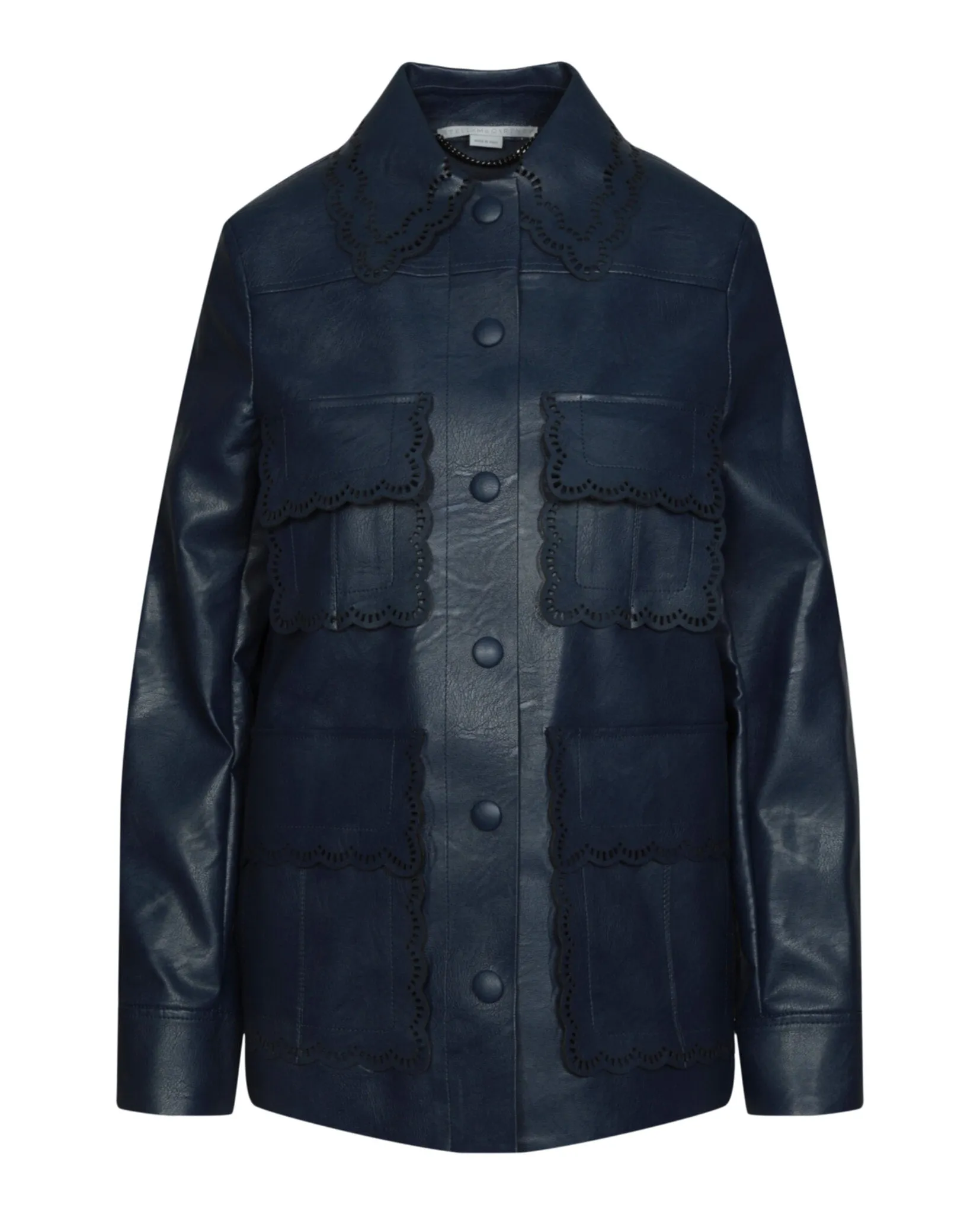 Stella McCartney Laila Faux Leather Jacket sold by Ruumur