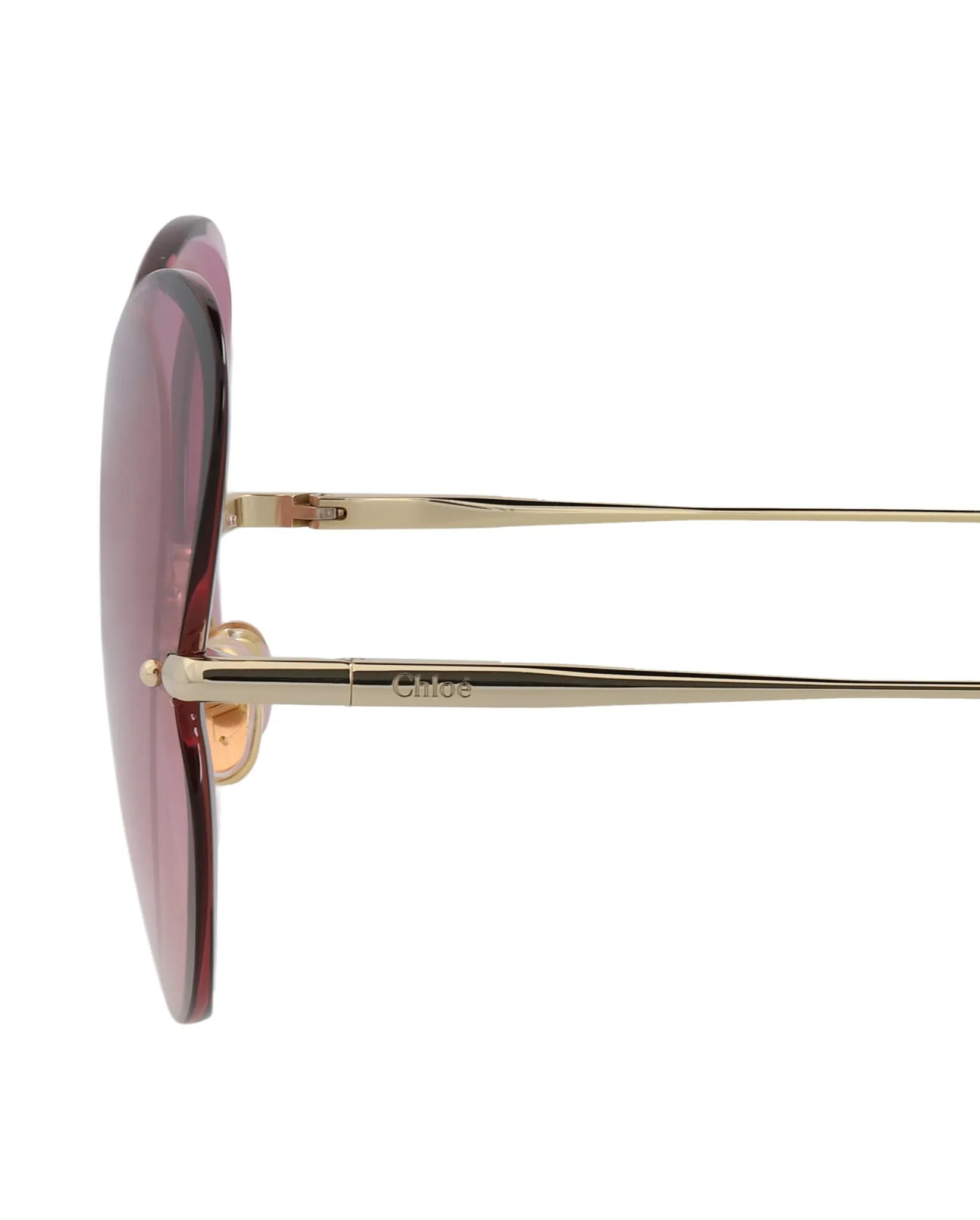 Chloe Cat Eye-Frame Metal Sunglasses, Style # CH0064S-30011506004 sold by Ruumur product image thumbnail 4