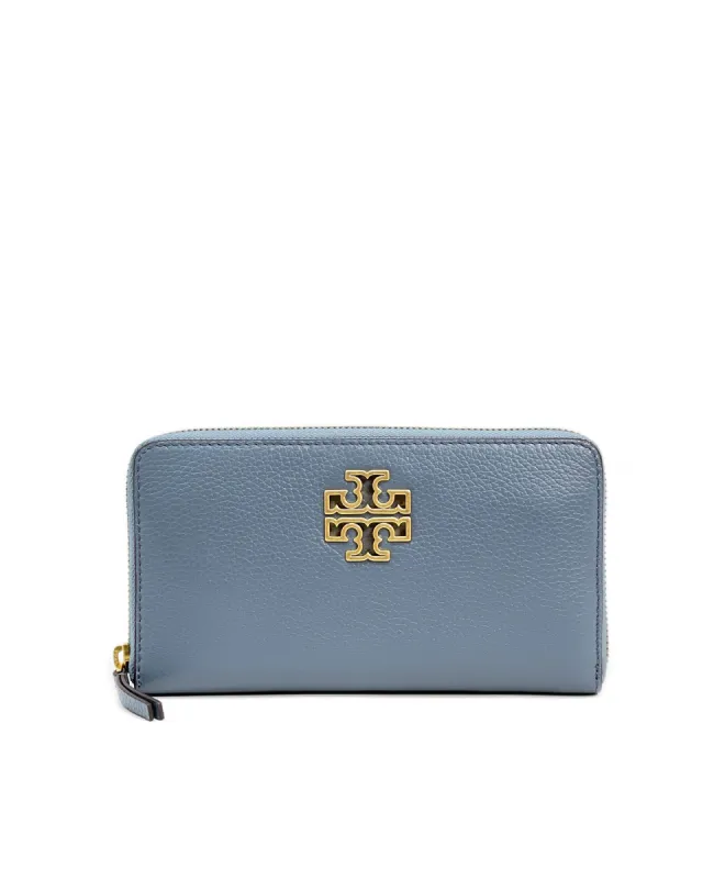 Tory Burch Brunnera Britten Zip Continental Wallet sold by Ruumur