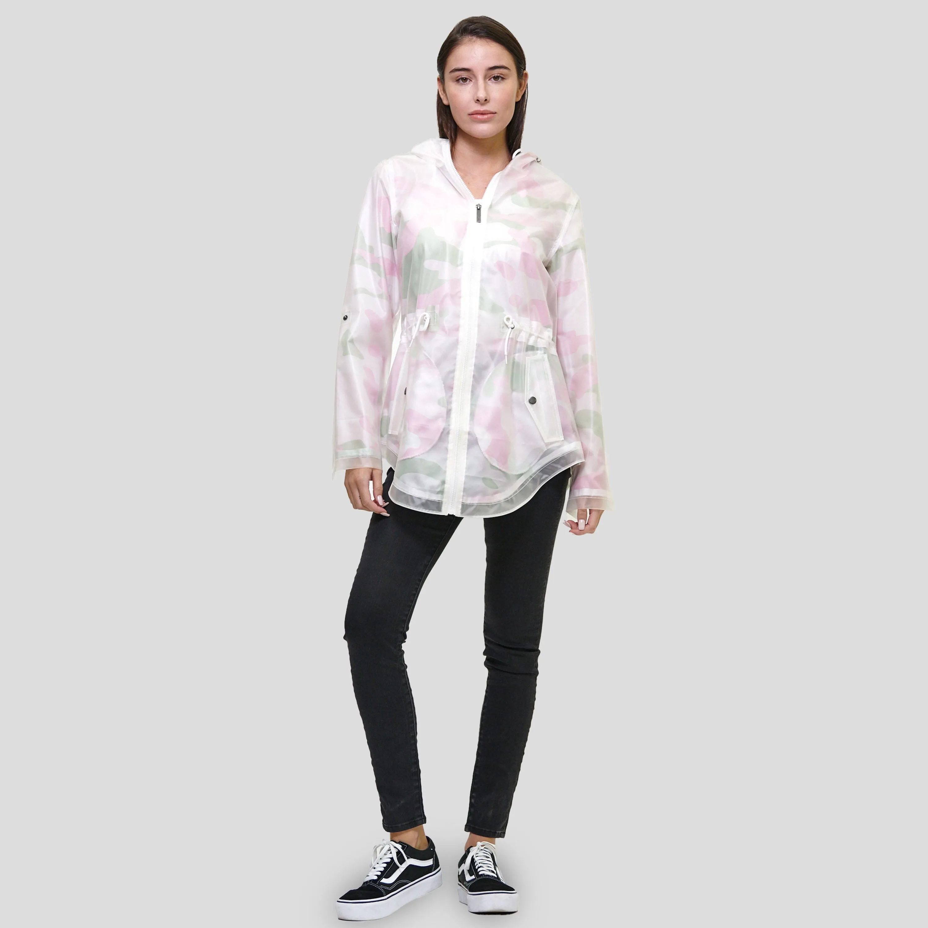 Members Only Women's Translucent Long Jacket sold by Ruumur product image thumbnail 3