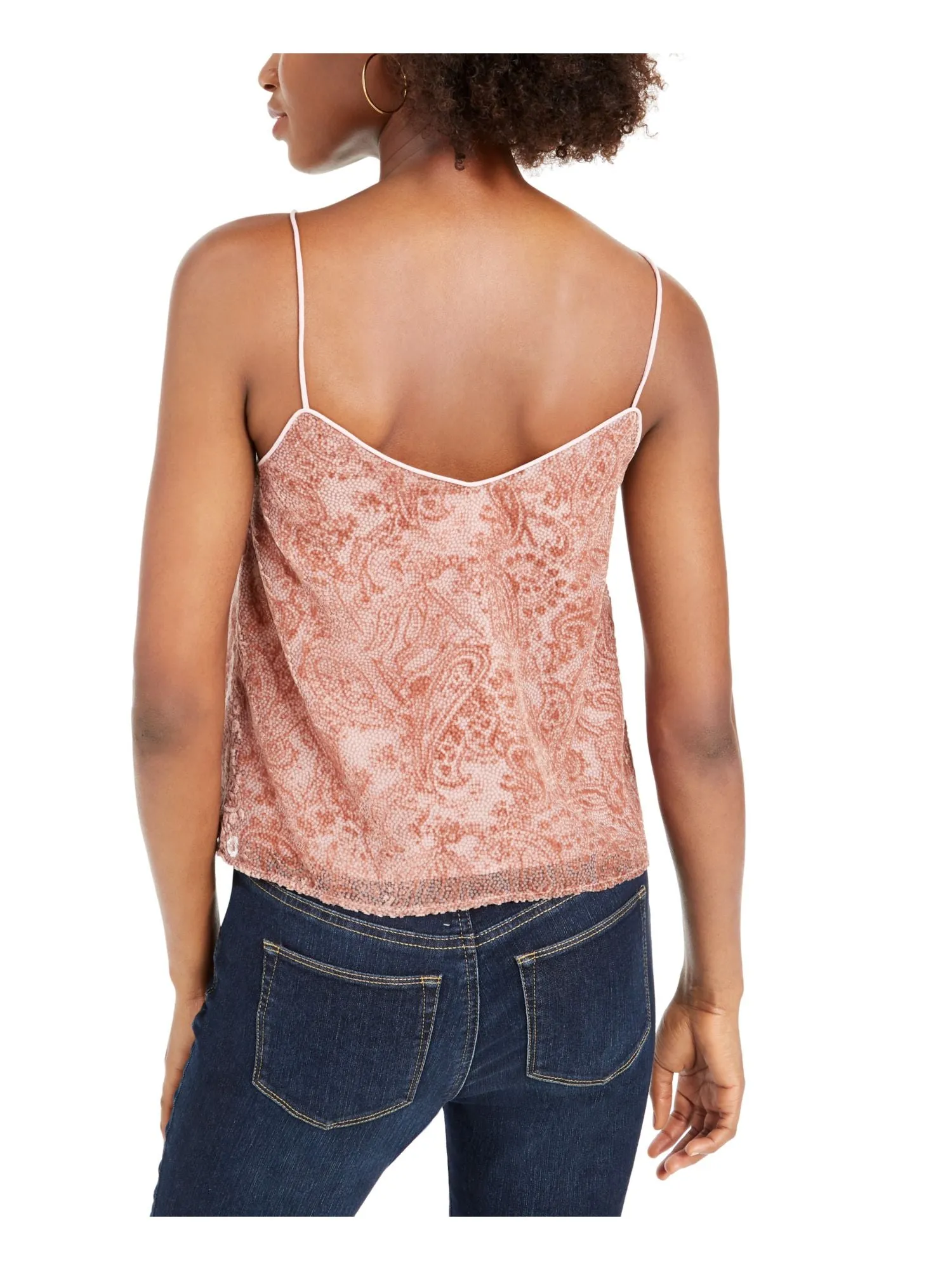 Leyden Women's Sleeveless Velvet Top Purple Size Medium sold by Ruumur product image thumbnail 2