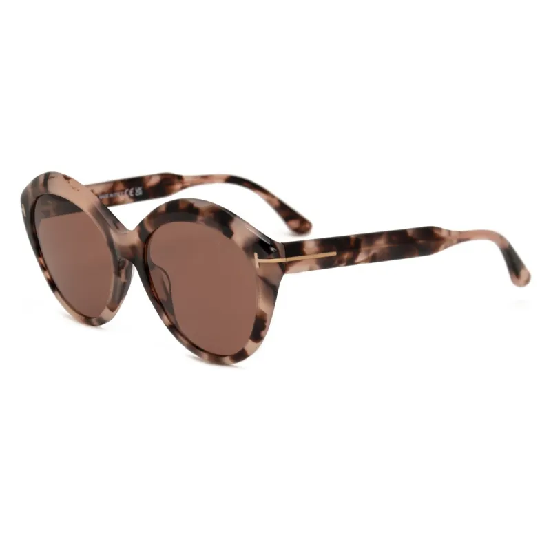 Tom Ford Round Sunglasses FT0763 55E 56 sold by Ruumur