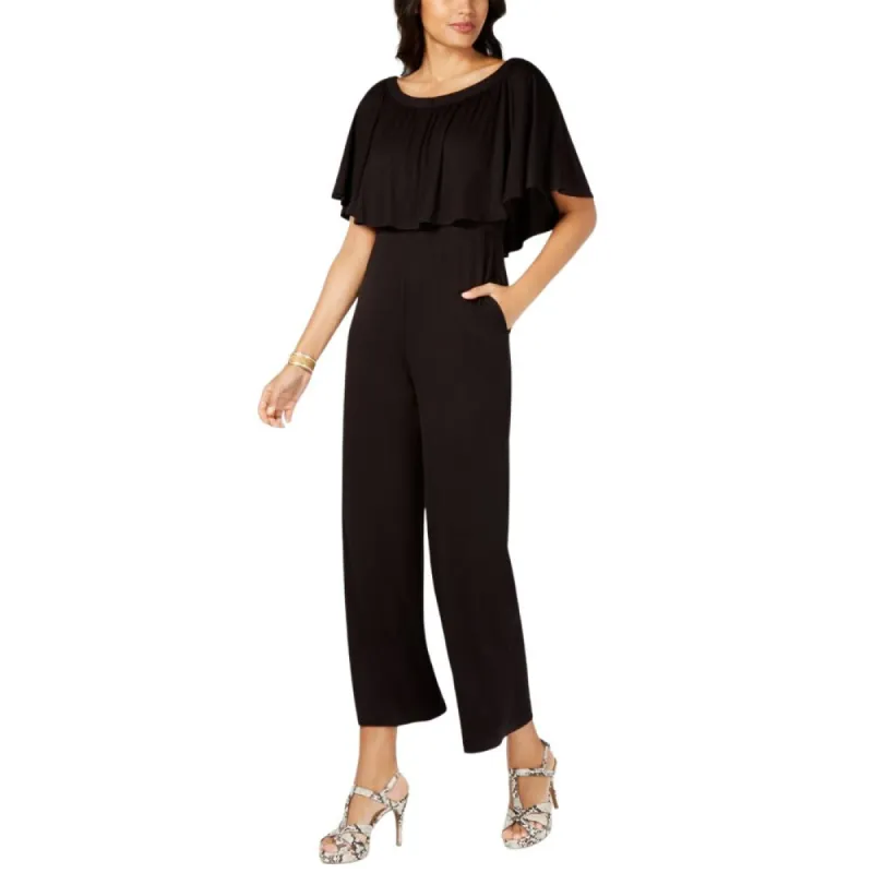 Thalia Sodi Women's Triple Threat Jumpsuit Black Size Large sold by Ruumur