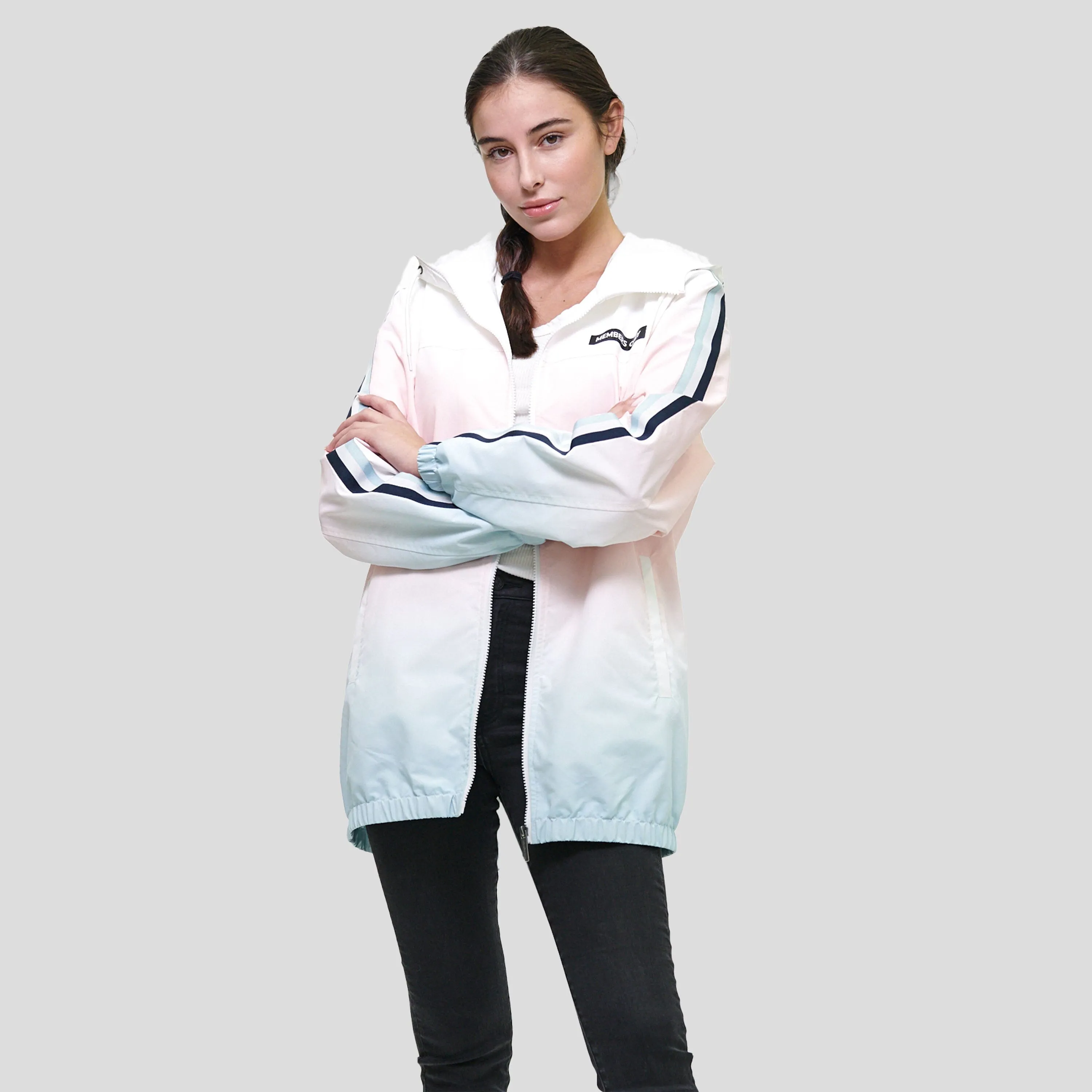 Members Only Women's Ombre Poly Taslon Jacket sold by Ruumur product image thumbnail 2