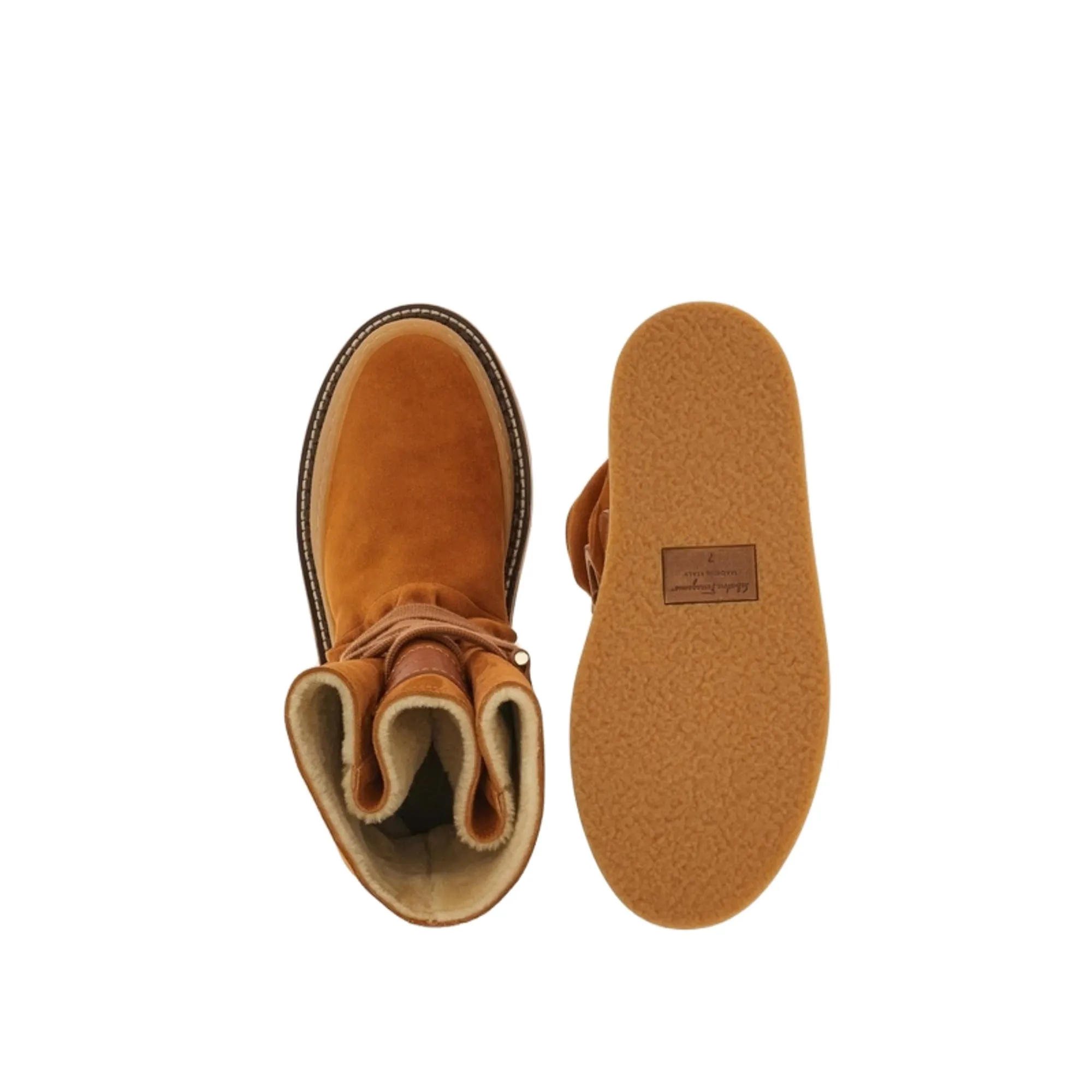 Ferragamo Celeno Women's Boots Brown sold by Ruumur product image thumbnail 5