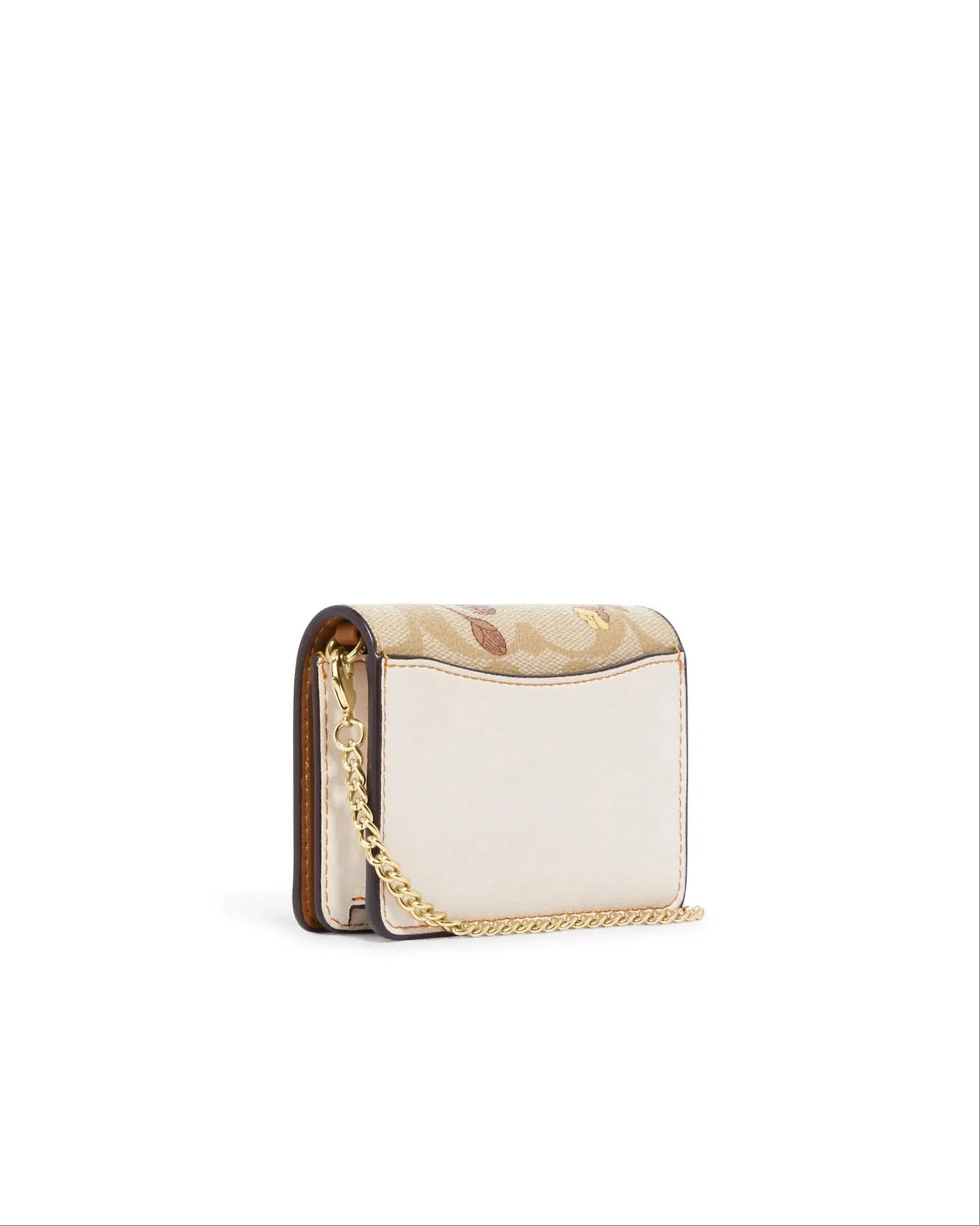 Coach Mini Wallet On A Chain In Signature Canvas With Floral Cluster Print sold by Ruumur product image thumbnail 2