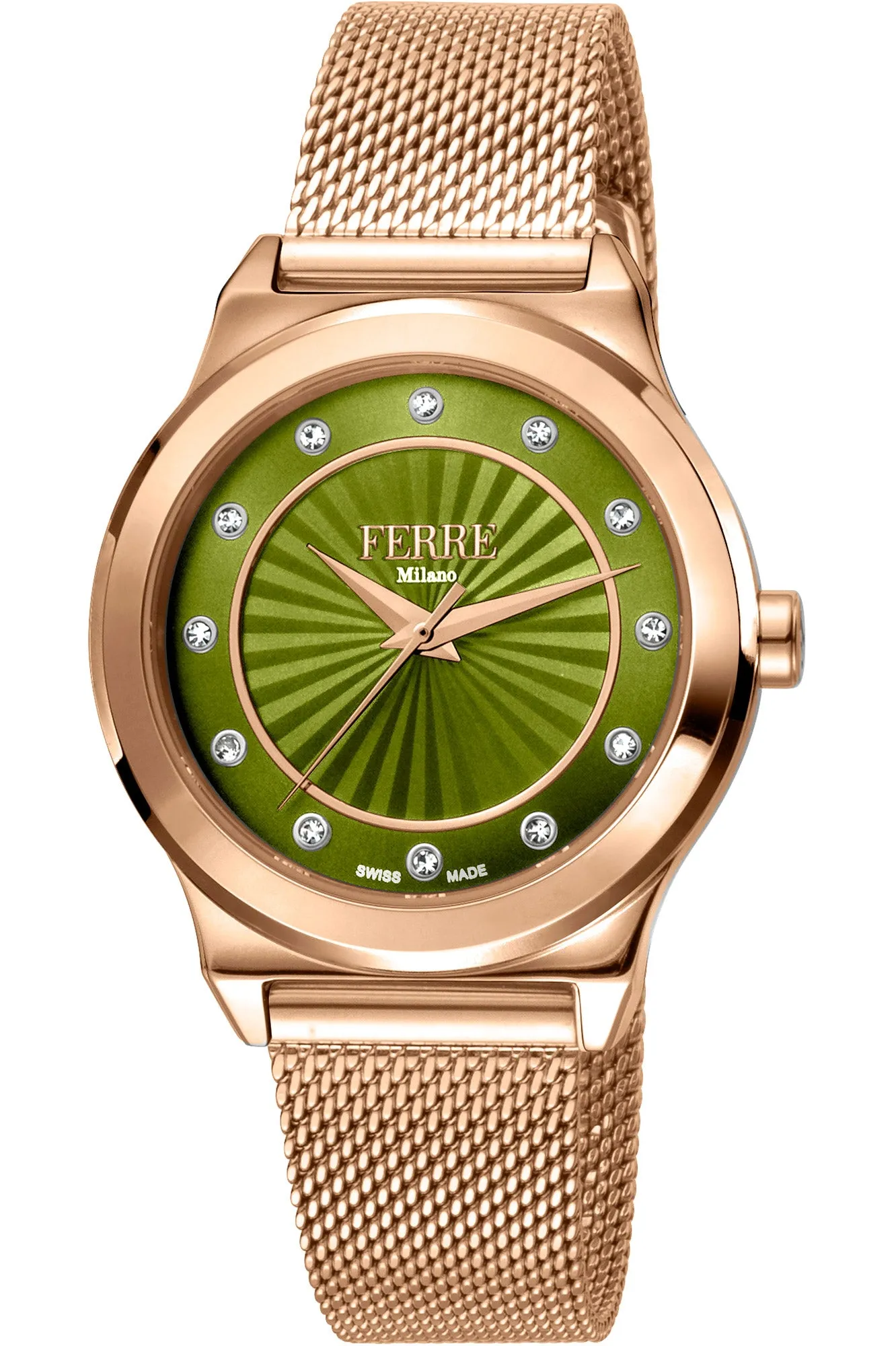 Ferre Milano Fashion Women's FM1L125M0271 34mm Quartz Watch sold by Ruumur