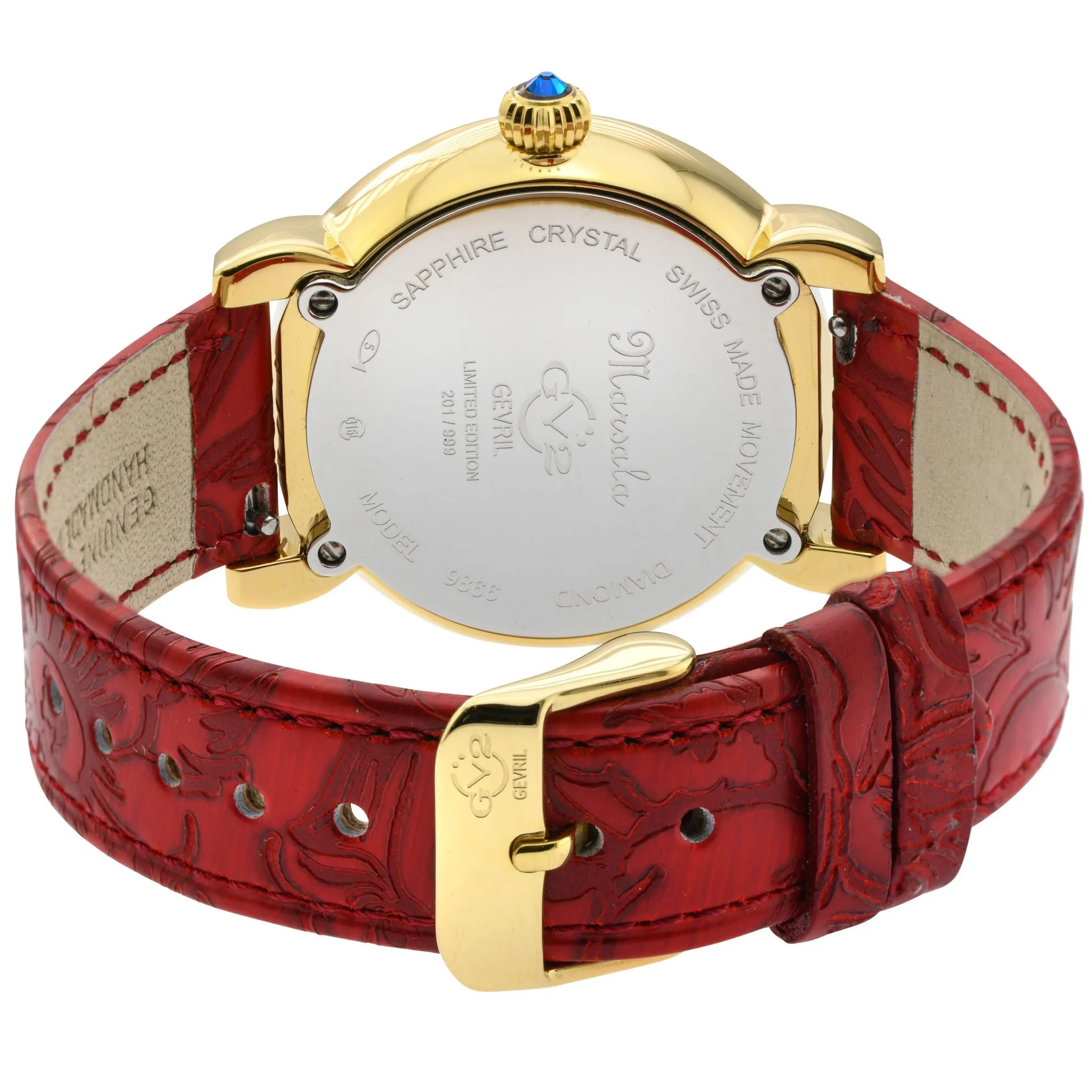 GV2 by Gevril Women's Marsala 37mm Quartz Watch 9866 sold by Ruumur product image thumbnail 3