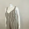 City Chic Women's Plus Carmine Linen Blend Striped Jumpsuit Pink size- 2XL sold by Ruumur