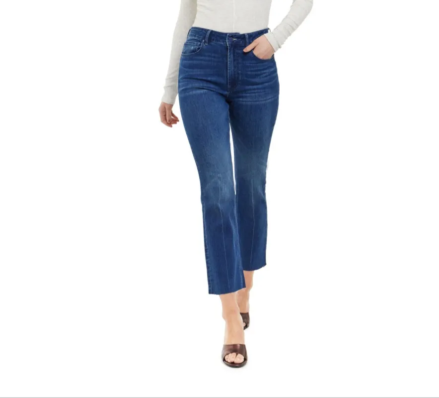 Articles of Society The Halle High Rise Cropped Flare Jeans sold by Ruumur
