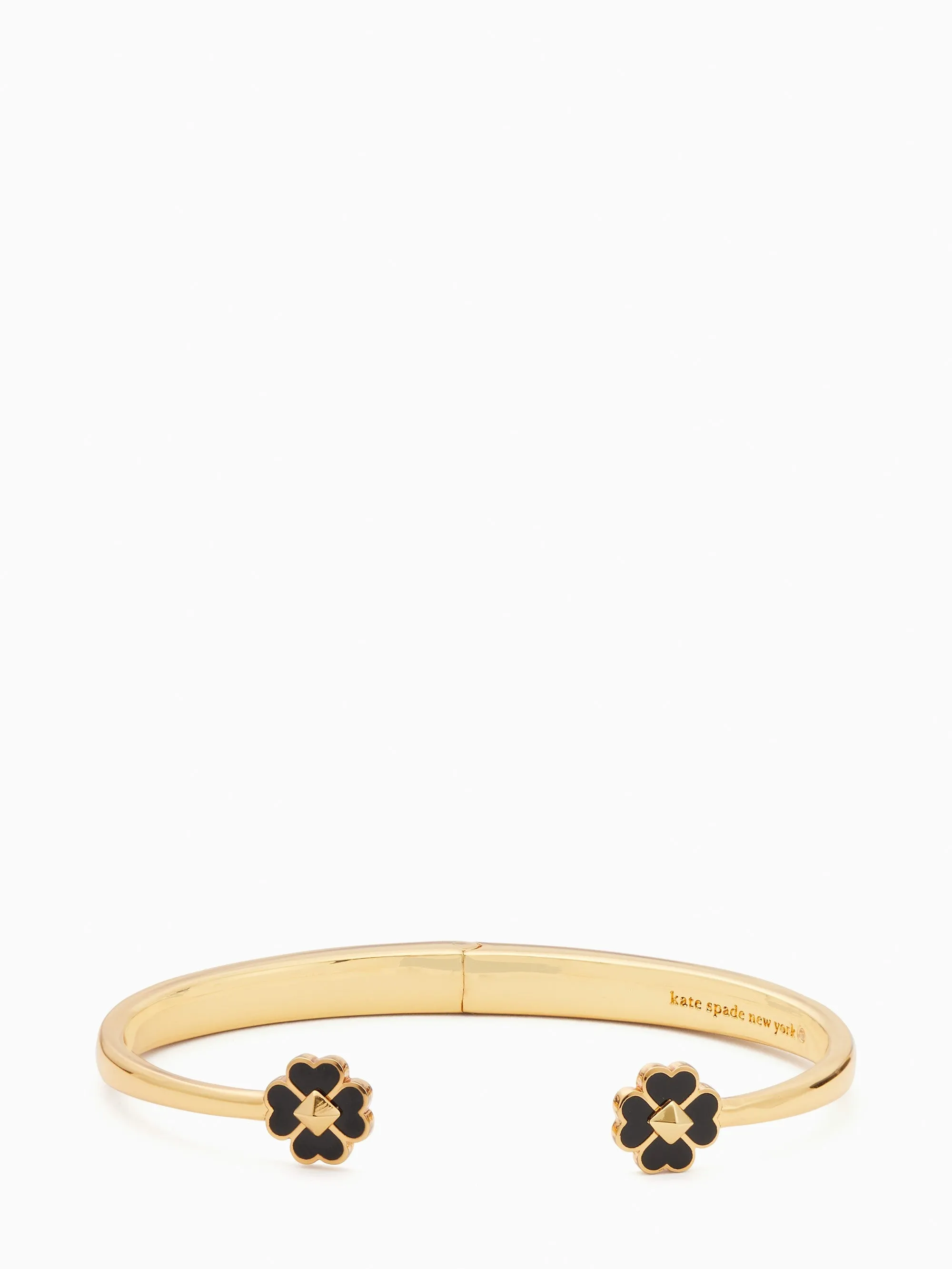 Kate Spade Spades Enamel Hinge Cuff Bracelet sold by Ruumur
