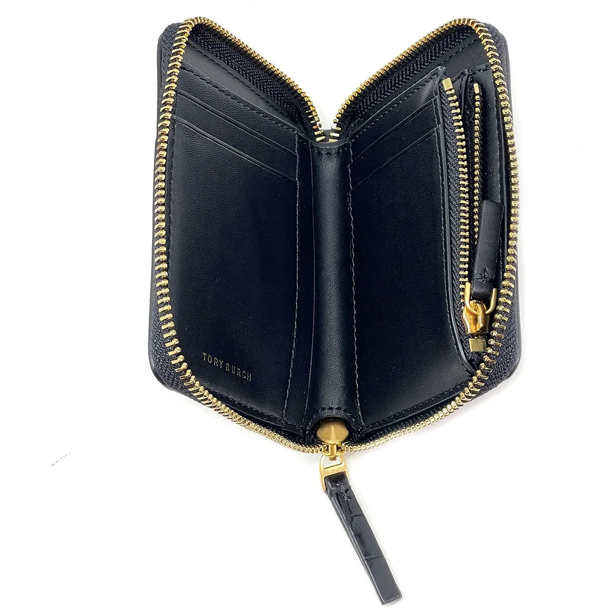 Tory Burch Black Britten Embossed Medium Wallet sold by Ruumur product image thumbnail 3