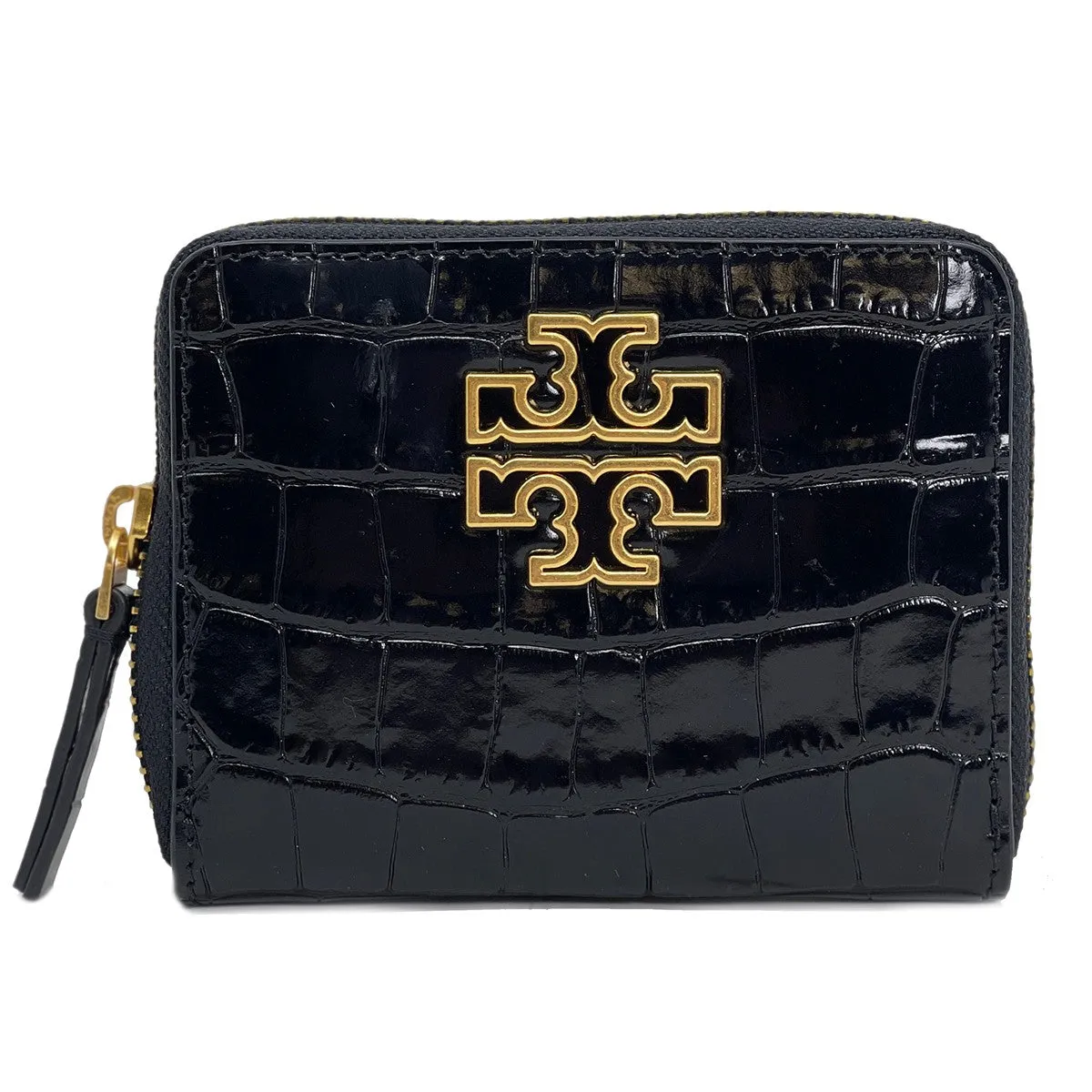 Tory Burch Black Britten Embossed Medium Wallet sold by Ruumur product image thumbnail 2