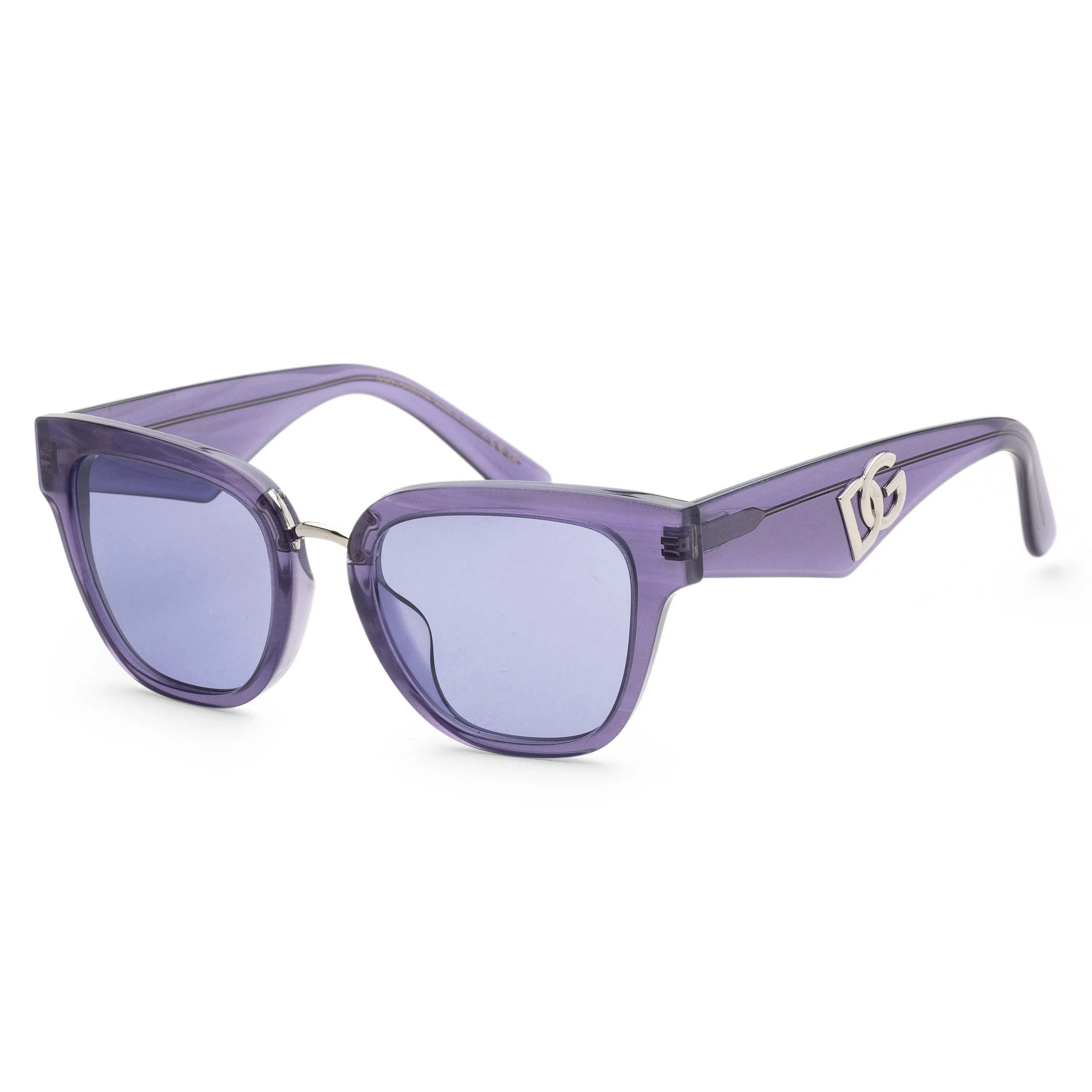 Dolce & Gabbana Women's DG4437F-34071A-51 Fashion 51mm Fleur Purple Sunglasses sold by Ruumur